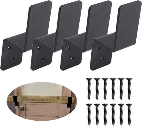 2x4 door lock brackets